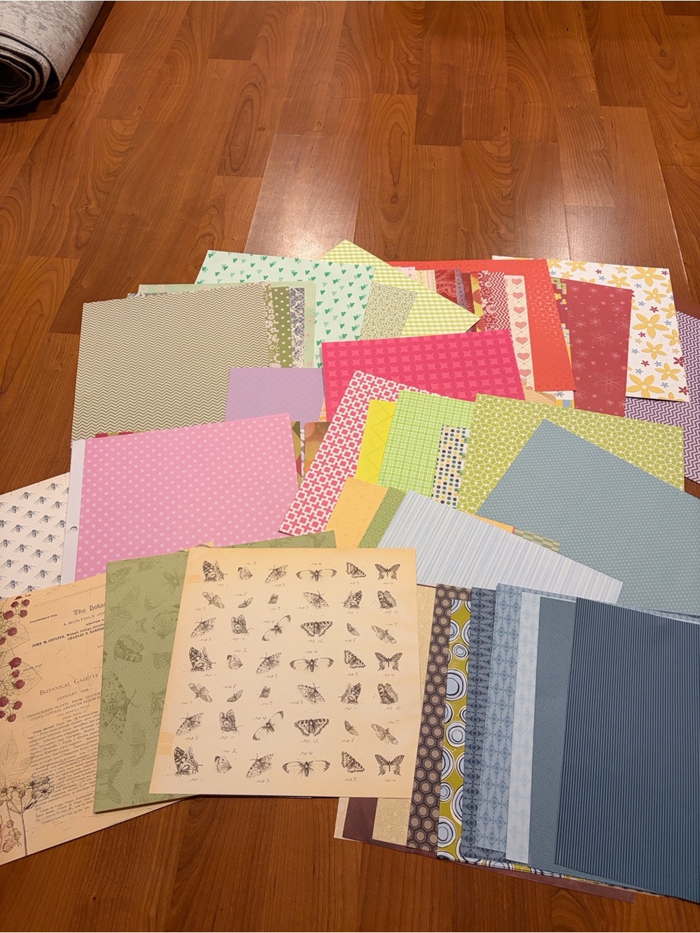 Scrapbook Paper Stack